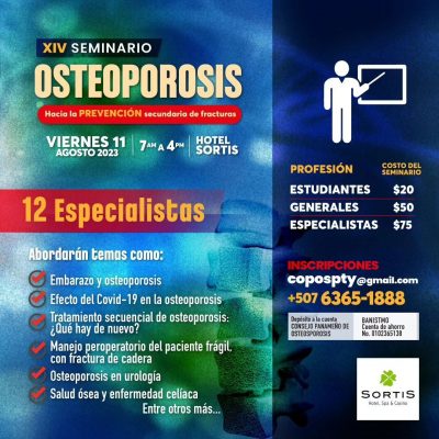 XIV Seminario Osteoporosis 2023